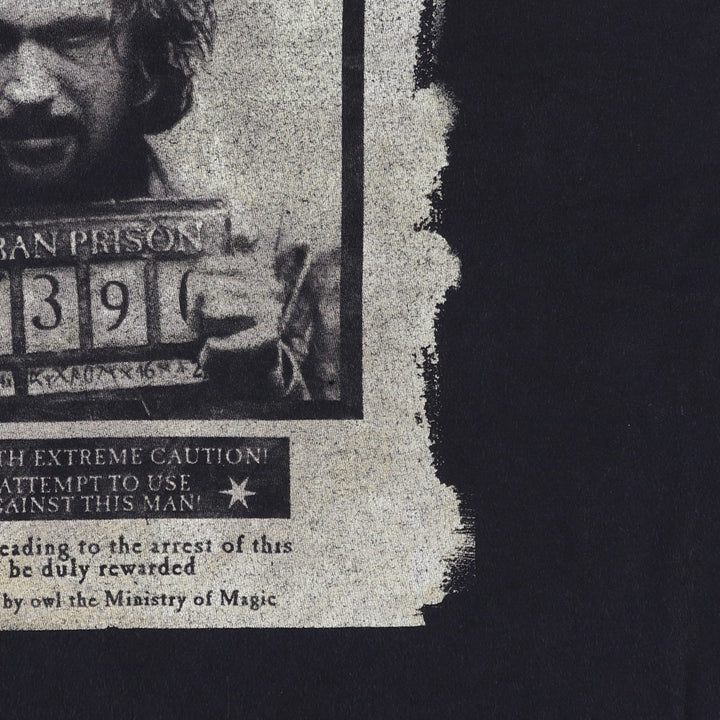 Harry Potter Sirius Black Movie T-Shirt (Men's Size S) cotton black type Vintage Second Hand