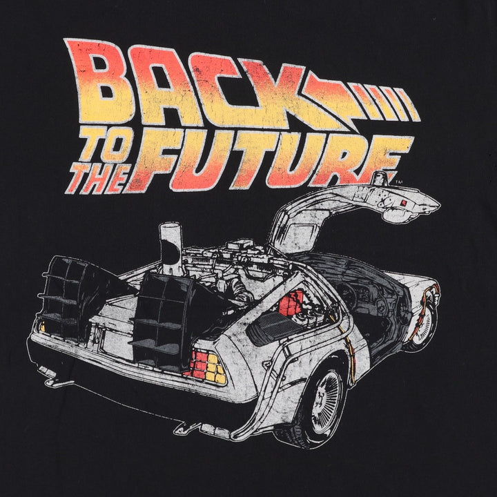 BACK TO THE FUTURE Back to the Future Movie T-Shirt Men's XL cotton black type Vintage Second Hand