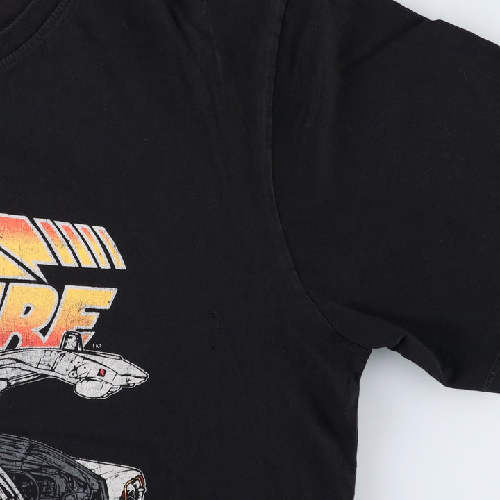 BACK TO THE FUTURE Back to the Future Movie T-Shirt Men's XL cotton black type Vintage Second Hand
