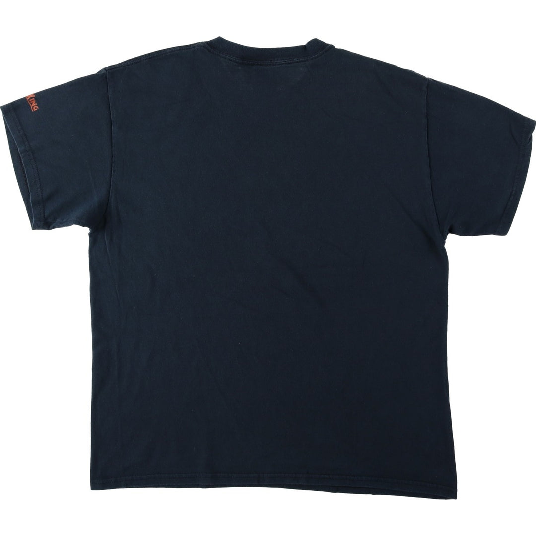 THE LION KING Scar Musical Print T-Shirt (Men's Size L) unclear black type Vintage Second Hand