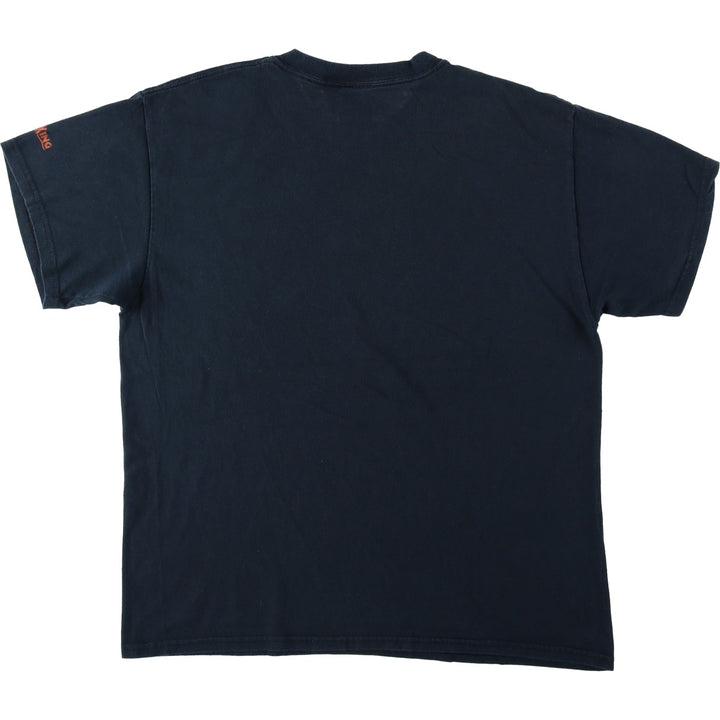 THE LION KING Scar Musical Print T-Shirt (Men's Size L) unclear black type Vintage Second Hand