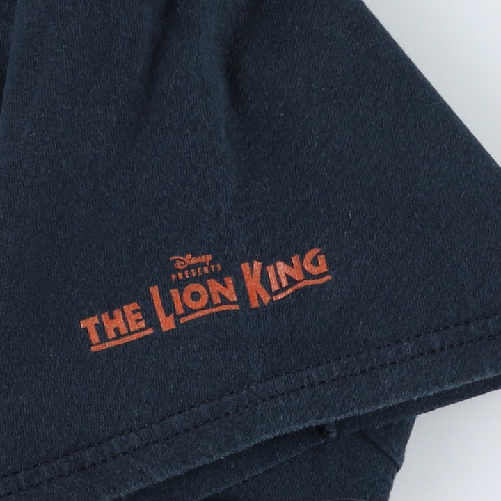 THE LION KING Scar Musical Print T-Shirt (Men's Size L) unclear black type Vintage Second Hand
