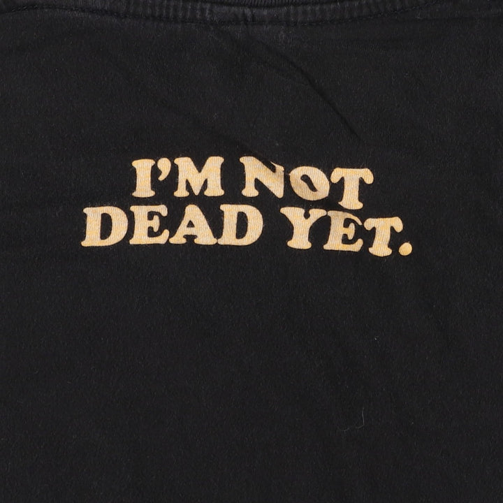 MONTY PYTHONS SPAMALOT Monty Python's Spamalot Musical Print T-Shirt, Men's Size M (approx.) unclear black type Vintage Second Hand