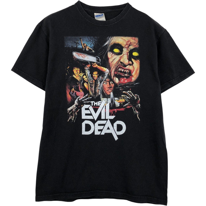 Gildan THE EVIL DEAD Movie T-Shirt (Men's Size L) cotton black type Vintage Second Hand