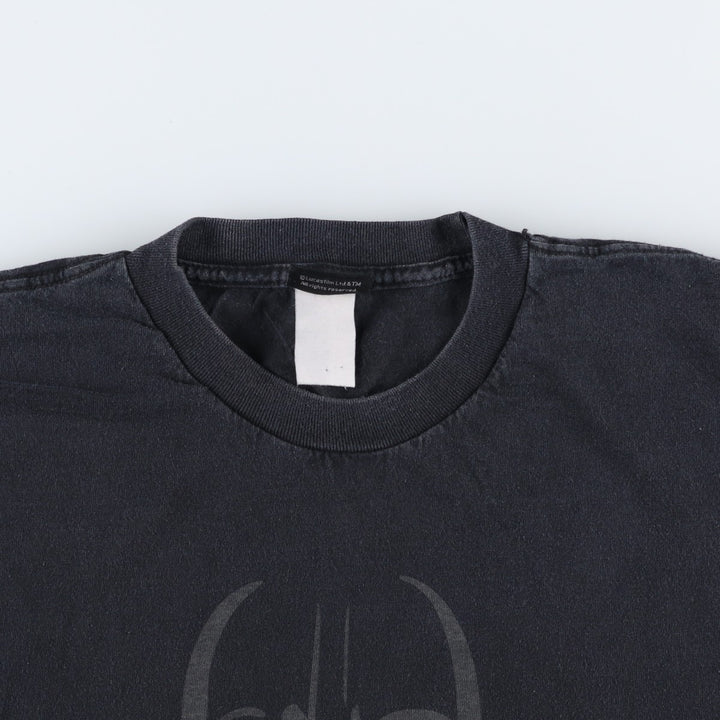 STAR WARS Darth Vader Movie T-shirt Men's XL size unclear black type Vintage Second Hand