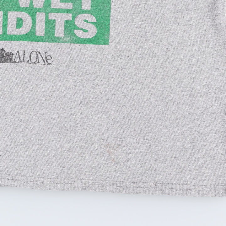 HOME ALONE Home Alone Movie T-shirt Men's L size cotton gray type Vintage Second Hand