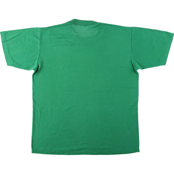 80s-90'S CHEERS TV Drama/Movie Movie T-Shirt, Made in USA, Men's XL equivalent, Vintage polyester green type Vintage Second Hand