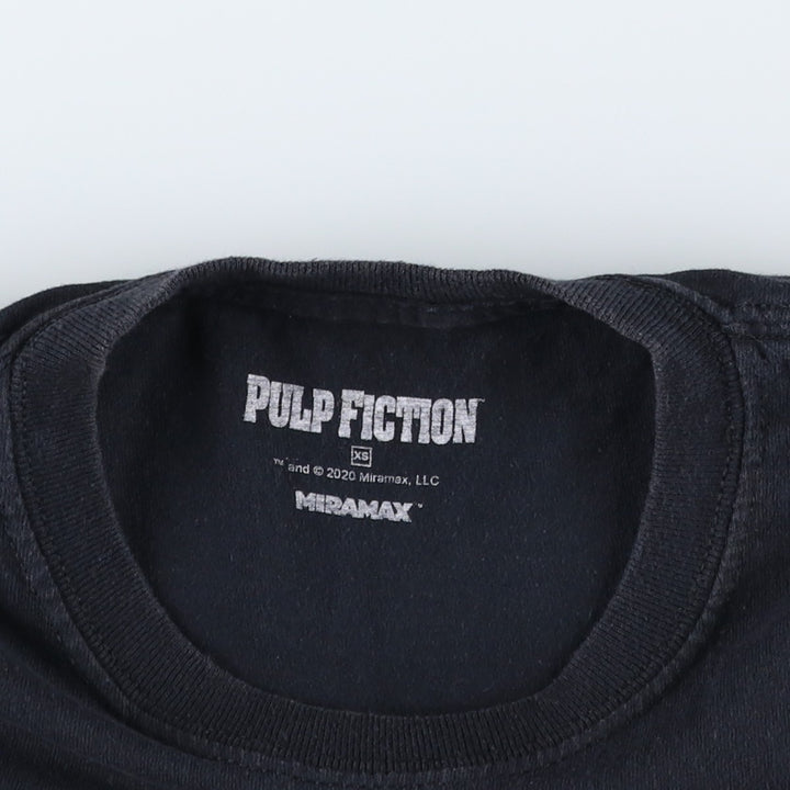 PULP FICTION Movie T-shirt (Men's XS equivalent) unclear black type Vintage Second Hand