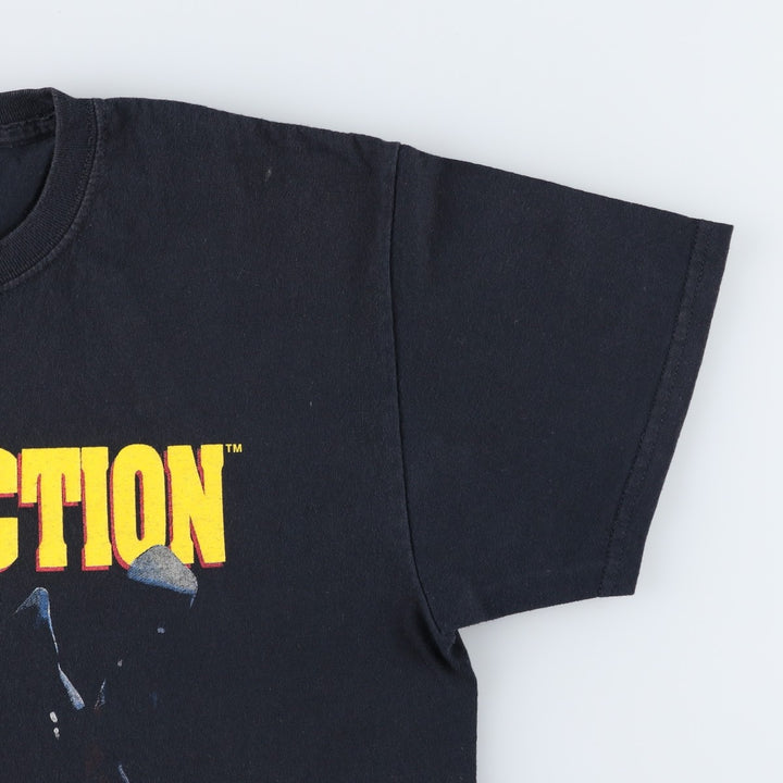 PULP FICTION Movie T-shirt (Men's XS equivalent) unclear black type Vintage Second Hand