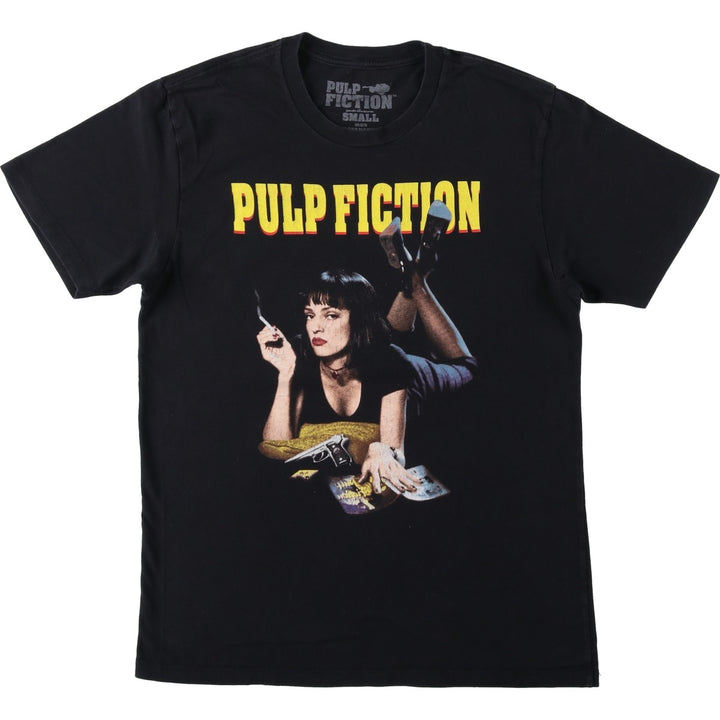 Goodie Two Sleeves Pulp Fiction Movie T-Shirt (Men's Size S) cotton black type Vintage Second Hand