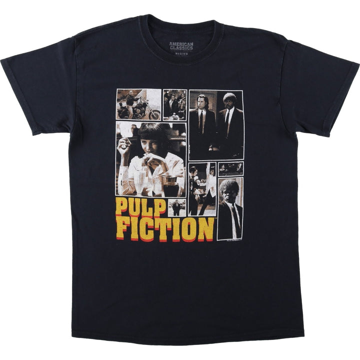 AMERICAN CLASSICS PULP FICTION Movie T-shirt (Men's size M) cotton black type Vintage Second Hand