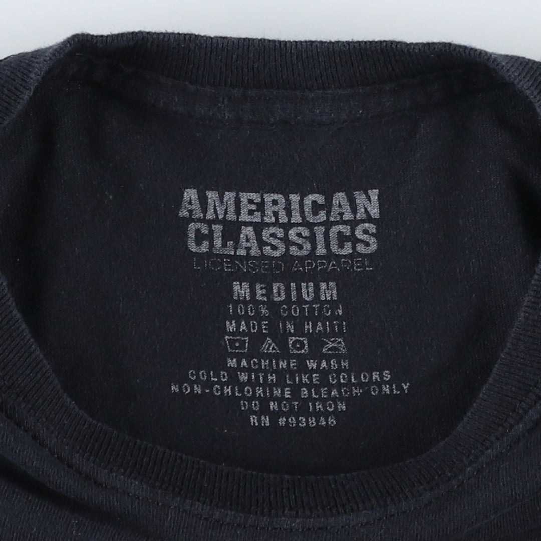 AMERICAN CLASSICS PULP FICTION Movie T-shirt (Men's size M) cotton black type Vintage Second Hand