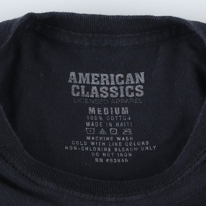 AMERICAN CLASSICS PULP FICTION Movie T-shirt (Men's size M) cotton black type Vintage Second Hand