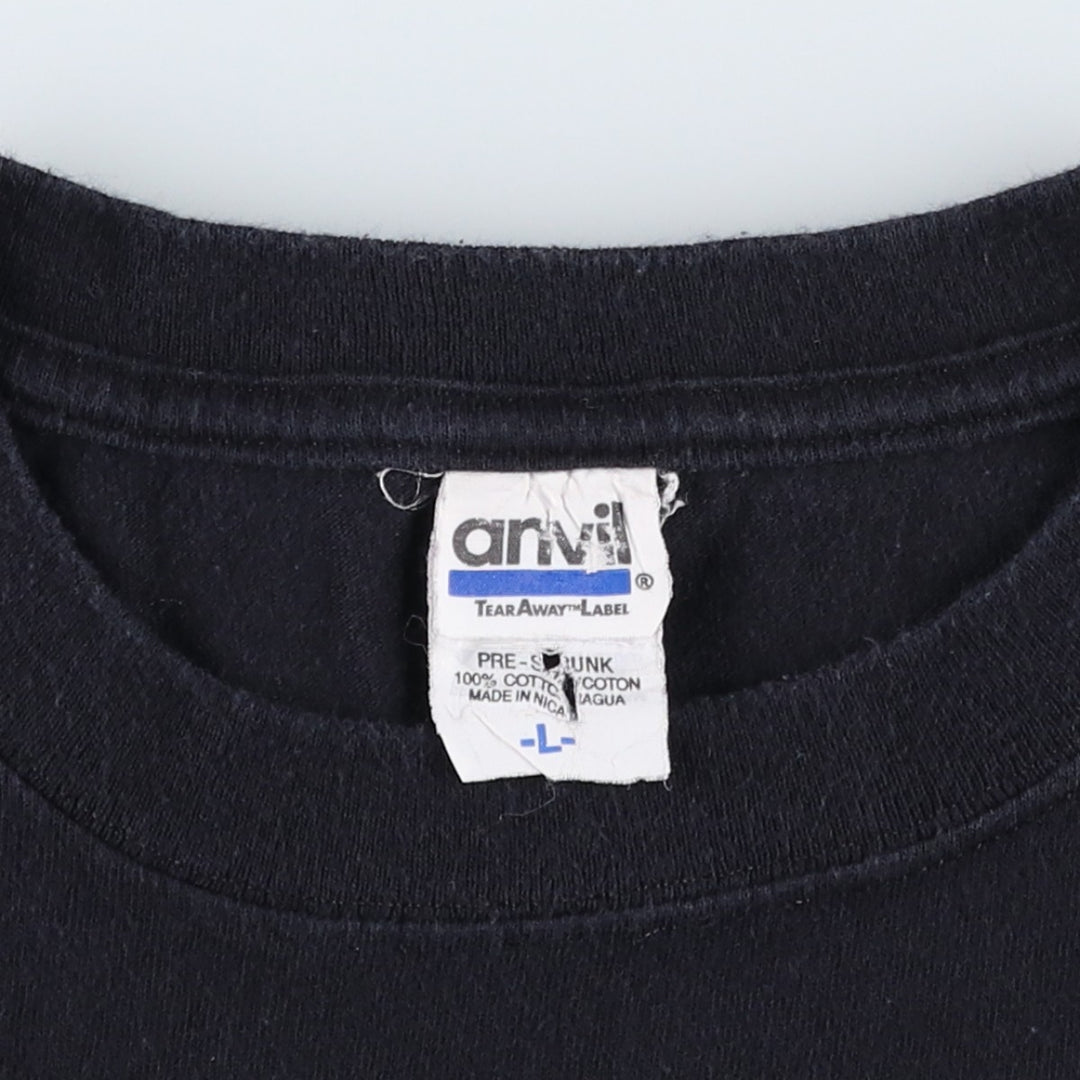 2000'S Anvil THE TWILIGHT SAGA NEW MOON Movie T-shirt (Men's size L) cotton black type Vintage Second Hand