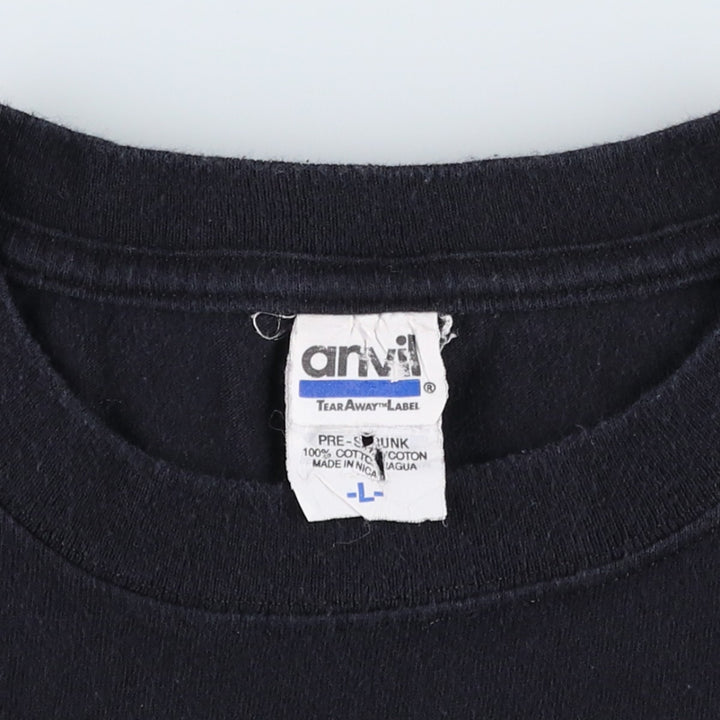 2000'S Anvil THE TWILIGHT SAGA NEW MOON Movie T-shirt (Men's size L) cotton black type Vintage Second Hand