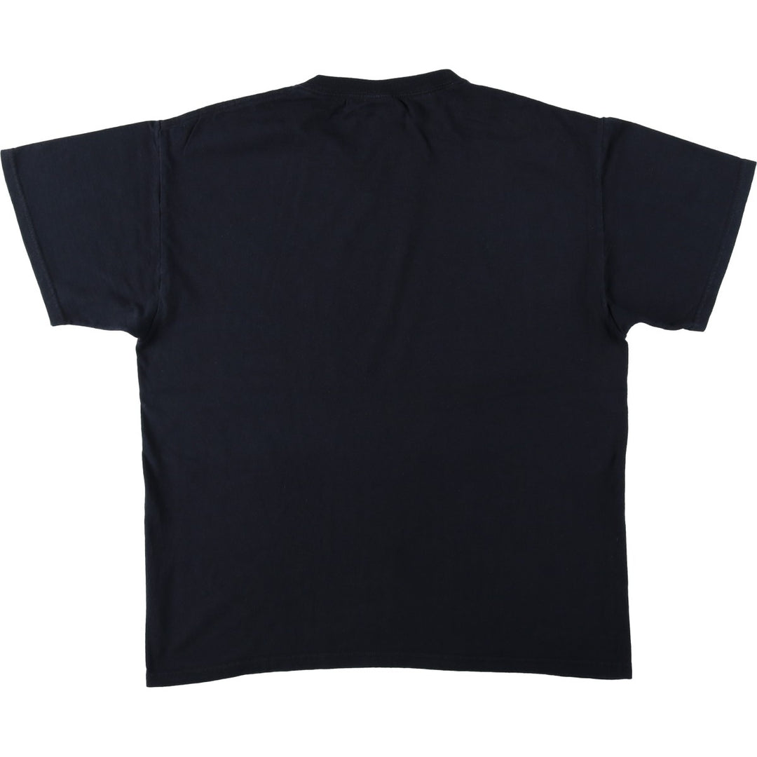 Jerzees Bruce Lee Print T-Shirt, Men's Size L (approx.) cotton black type Vintage Second Hand