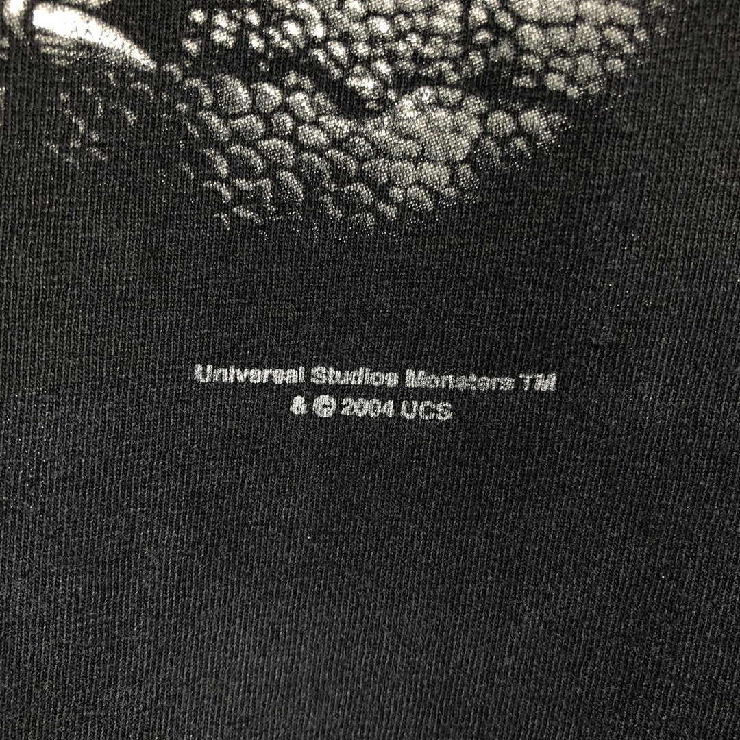 2000'S ALSTYLE UNIVERSAL MONSTERS Movie T-shirt, Men's Size L (approx.) cotton black type Vintage Second Hand