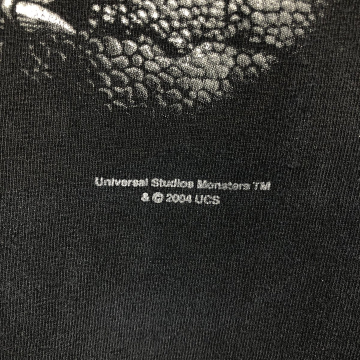 2000'S ALSTYLE UNIVERSAL MONSTERS Movie T-shirt, Men's Size L (approx.) cotton black type Vintage Second Hand