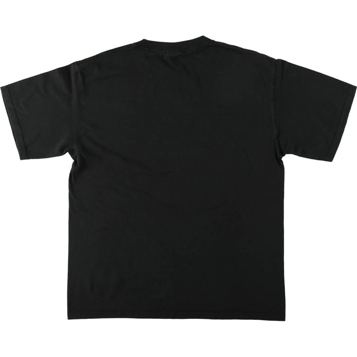 2000'S NFL Las Vegas Raiders sports print T-shirt, men's size L (approx.) cotton black type Vintage Second Hand