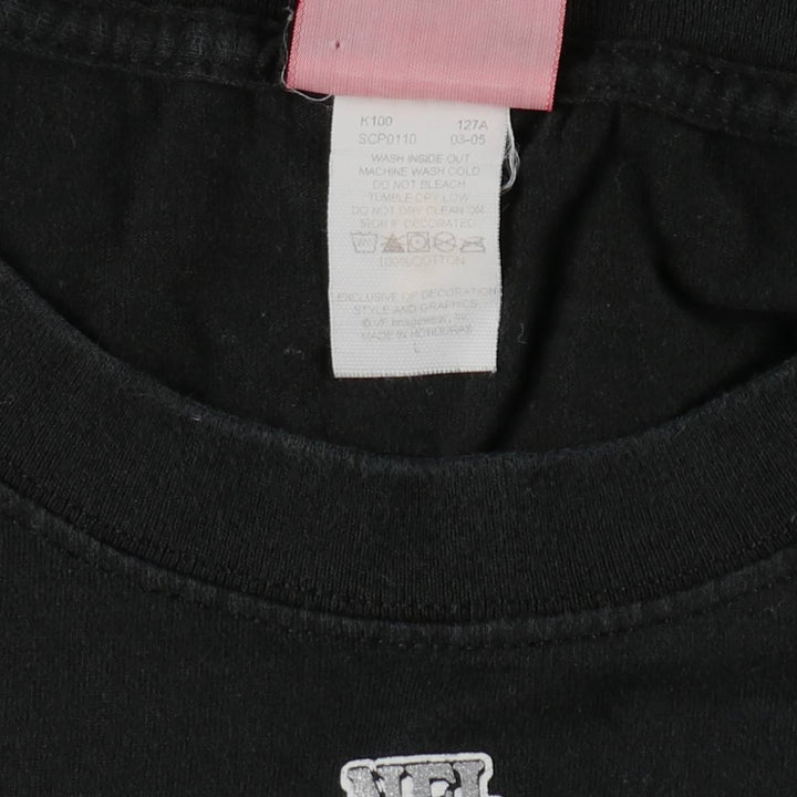 2000'S NFL Las Vegas Raiders sports print T-shirt, men's size L (approx.) cotton black type Vintage Second Hand