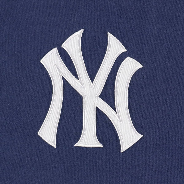 MLB NEW YORK YANKEES Sports T-Shirt (Men's Size L) cotton navy blue type Vintage Second Hand