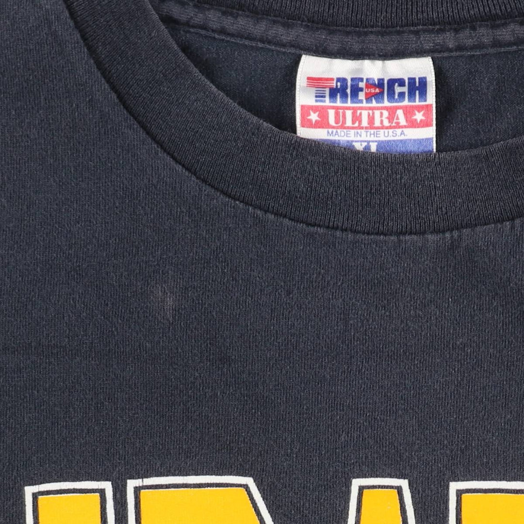90'S TRENCH MLB PITTSBURGH PIRATES Sports Print T-Shirt, Made in USA, Men's XL (approx.) cotton black type Vintage Second Hand