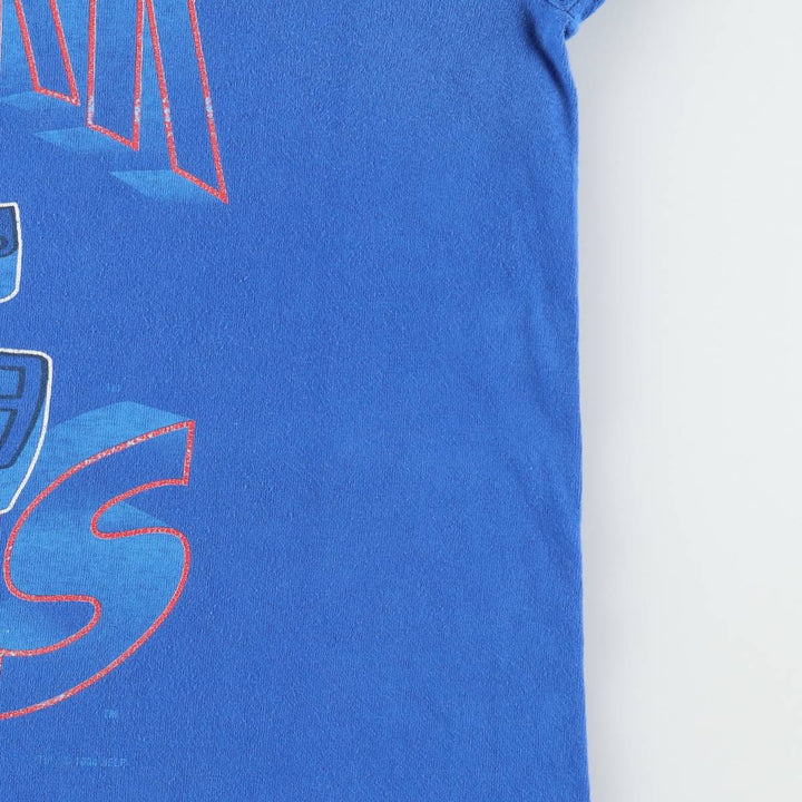 90'S ARTEX NFL New York Giants sports print T-shirt, Made in USA, Men's XL equivalent, Vintage cotton blue type Vintage Second Hand