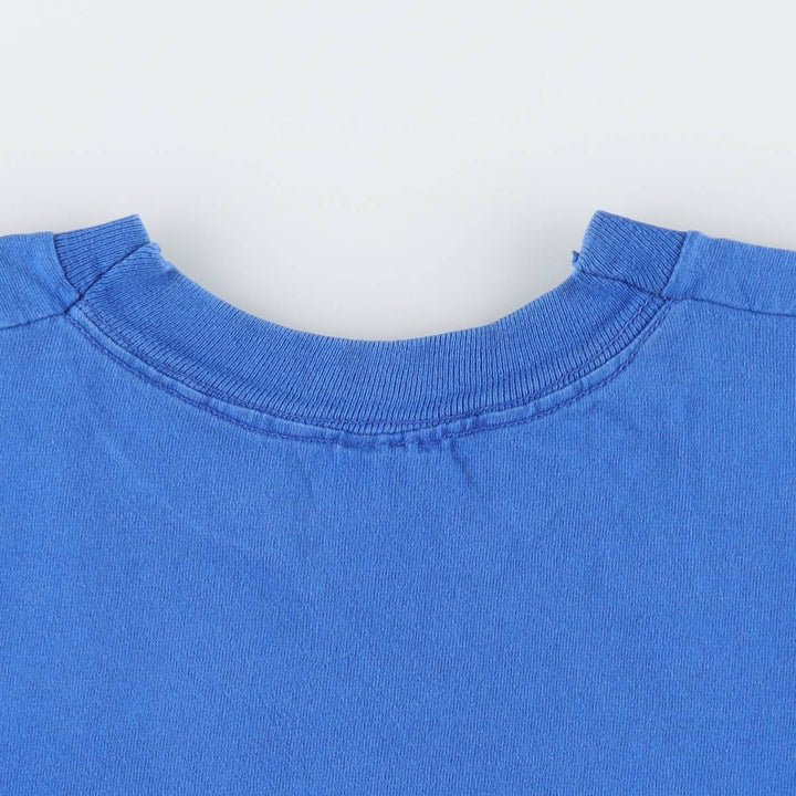 90'S ARTEX NFL New York Giants sports print T-shirt, Made in USA, Men's XL equivalent, Vintage cotton blue type Vintage Second Hand