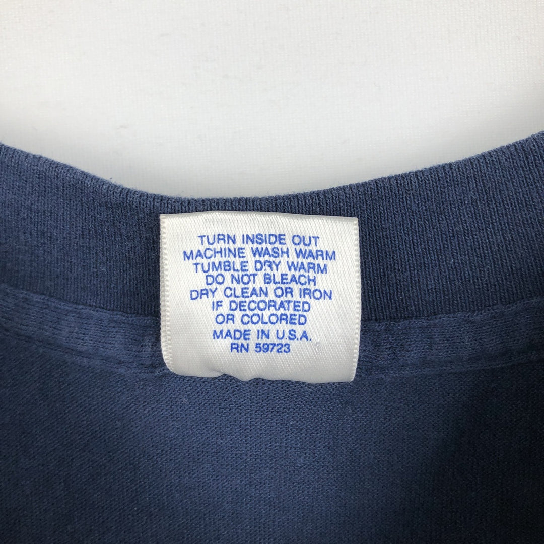 90'S TRENCH MLB MINNESOTA TWINS Sports Print T-Shirt, Made in USA, Men's Size M (approx.), Vintage cotton navy blue type Vintage Second Hand