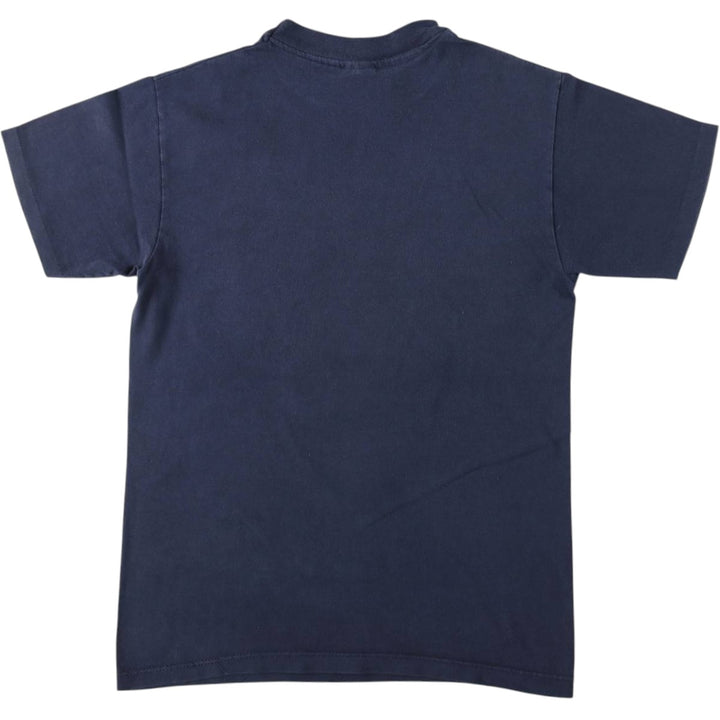 Champion NFL Chicago Bears sports print t-shirt, made in USA, men's size M equivalent, vintage. cotton navy blue type Vintage Second Hand