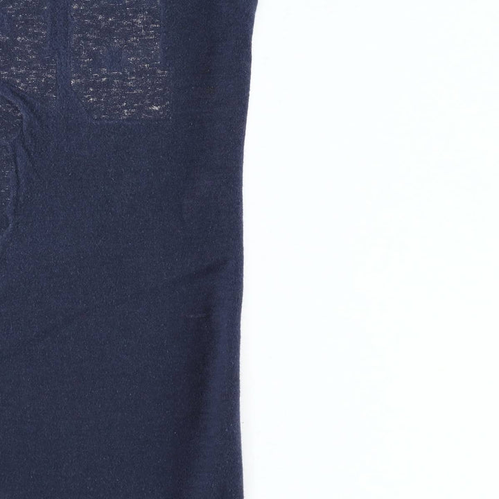 Champion NFL Chicago Bears sports print t-shirt, made in USA, men's size M equivalent, vintage. cotton navy blue type Vintage Second Hand