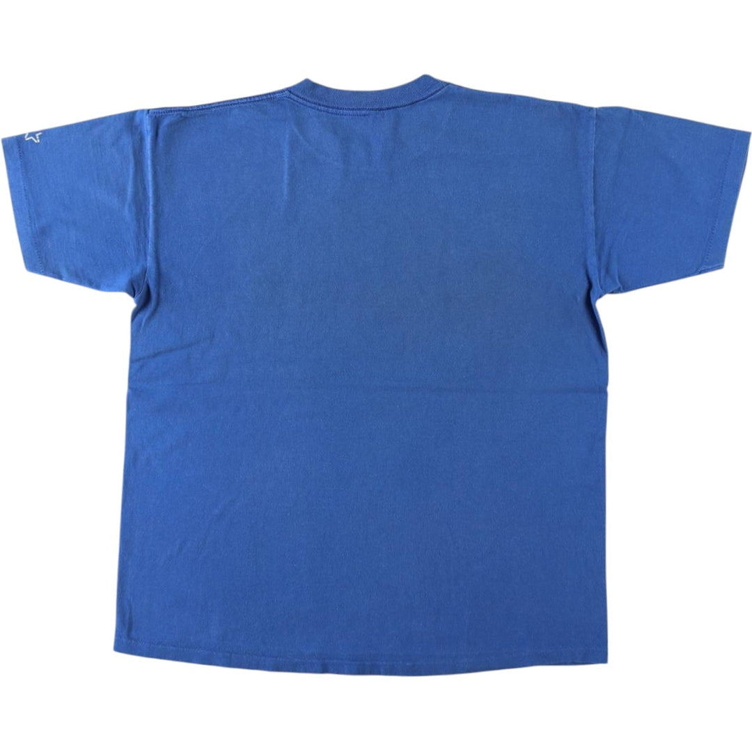 80'S Starter MLB New York Mets sports print t-shirt, men's size L equivalent, vintage. unclear blue type Vintage Second Hand