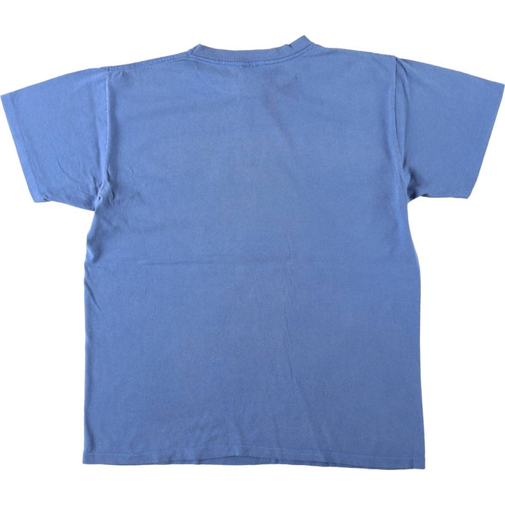 90'S ARTEX MLB CHICAGO CUBS Sports Print T-Shirt, Made in USA, Men's Size L (Equivalent), Vintage cotton blue type Vintage Second Hand