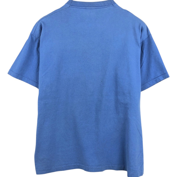 90'S Fruit of the Loom MLB Toronto Blue Jays Sports Print T-Shirt, Made in Canada, Men's XL equivalent, Vintage cotton blue type Vintage Second Hand