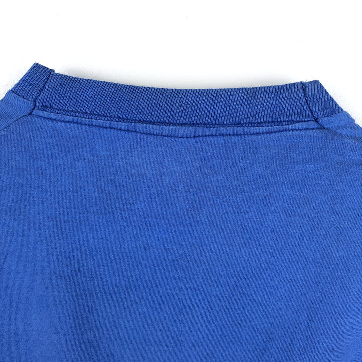90'S Fruit of the Loom MLB Toronto Blue Jays Sports Print T-Shirt, Made in Canada, Men's XL equivalent, Vintage cotton blue type Vintage Second Hand