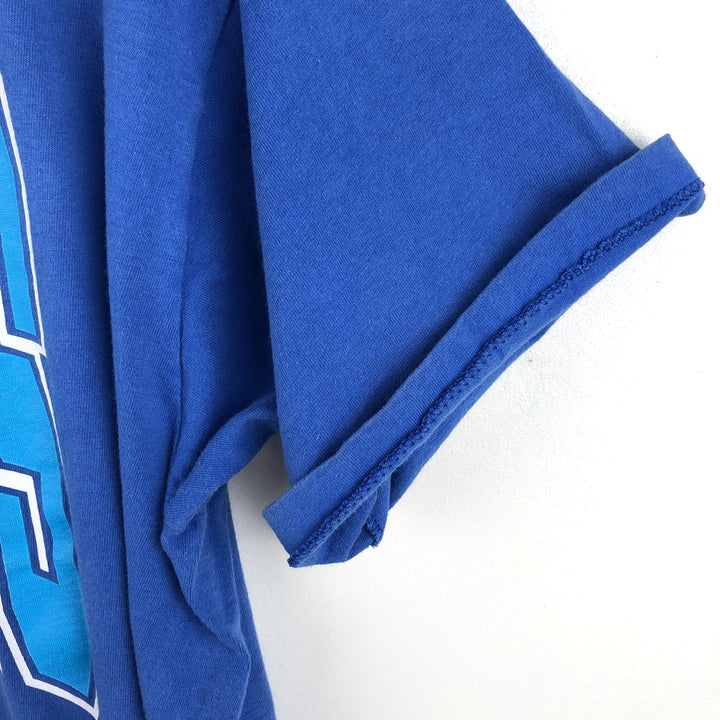 90'S Fruit of the Loom MLB Toronto Blue Jays Sports Print T-Shirt, Made in Canada, Men's XL equivalent, Vintage cotton blue type Vintage Second Hand