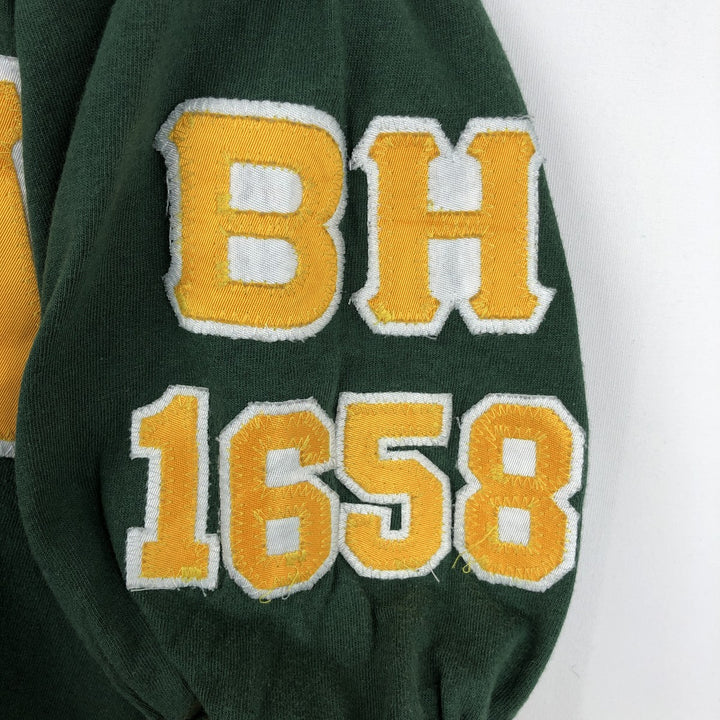 90'S EAGLE USA College T-shirt, Made in USA, Men's Size M (approx.), Vintage cotton green type Vintage Second Hand