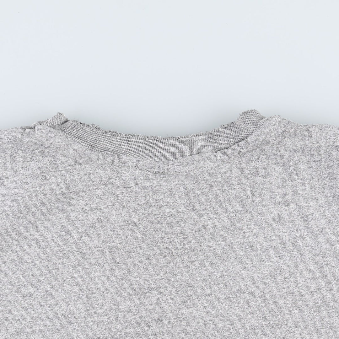 90'S The Cotton Exchange College T-shirt, Made in USA, Men's XL equivalent, Vintage cotton gray type Vintage Second Hand