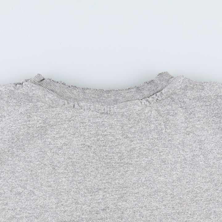 90'S The Cotton Exchange College T-shirt, Made in USA, Men's XL equivalent, Vintage cotton gray type Vintage Second Hand