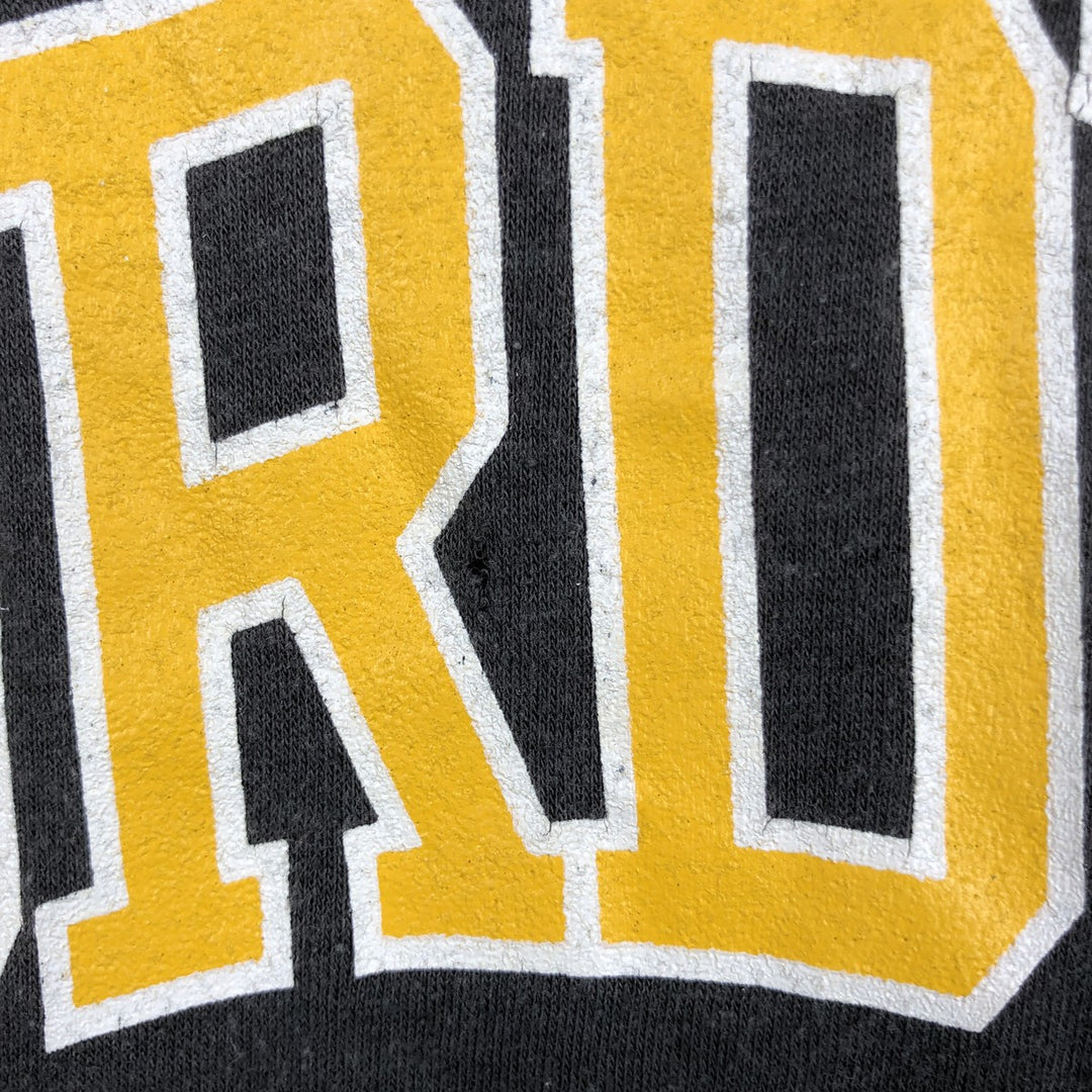 80s-90'S SIGNAL PURDUE Purdue University College T-shirt, Made in USA, Men's Size L (approx.), Vintage cotton Charcoal Vintage Second Hand