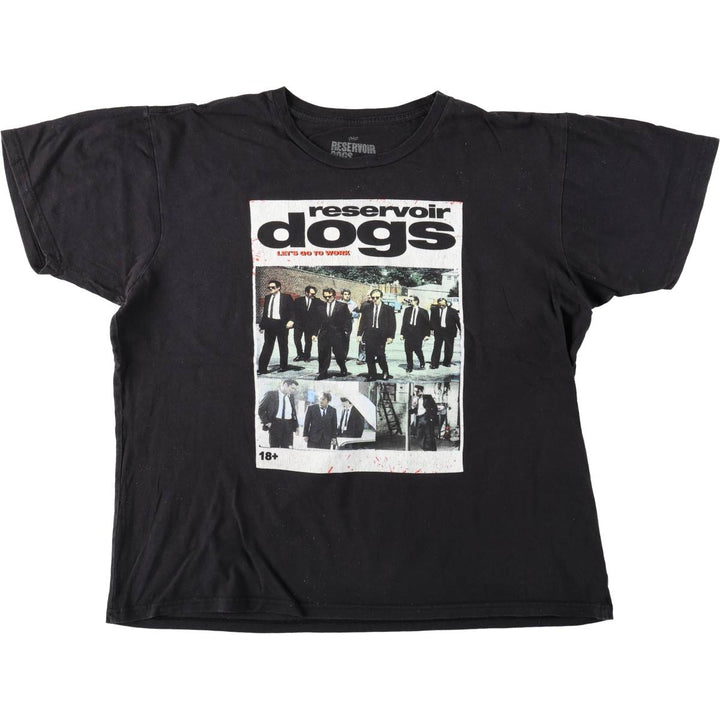 RESERVOIR DOGS Movie T-Shirt (Men's XL equivalent) cotton black type Vintage Second Hand