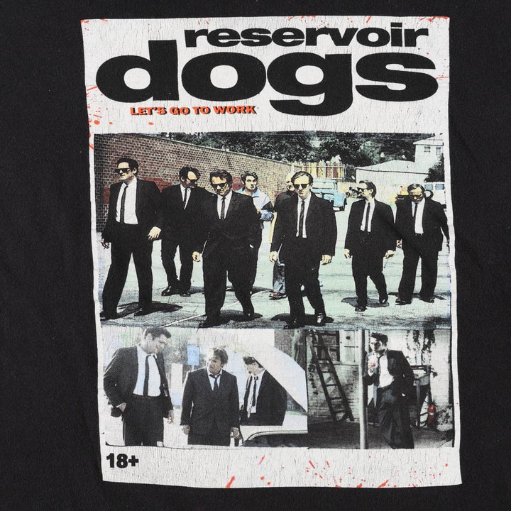RESERVOIR DOGS Movie T-Shirt (Men's XL equivalent) cotton black type Vintage Second Hand