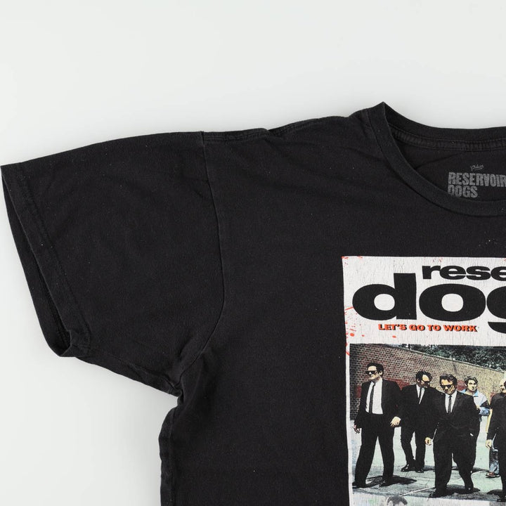 RESERVOIR DOGS Movie T-Shirt (Men's XL equivalent) cotton black type Vintage Second Hand