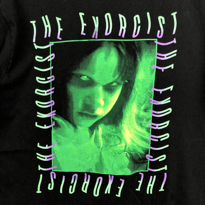 THE EXORCIST Movie T-Shirt (Men's XL equivalent) cotton black type Vintage Second Hand