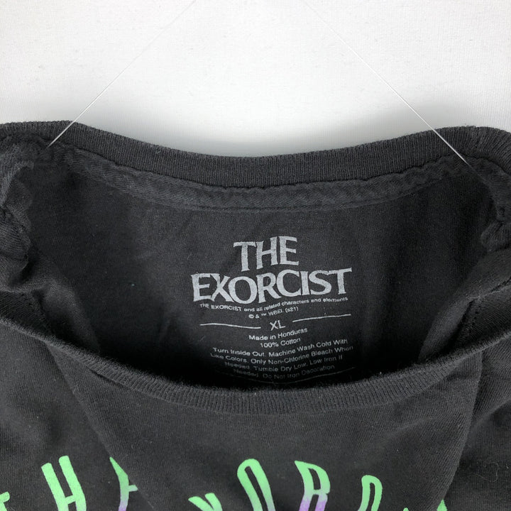 THE EXORCIST Movie T-Shirt (Men's XL equivalent) cotton black type Vintage Second Hand