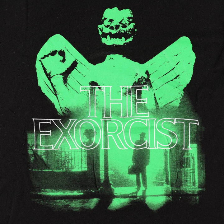 THE EXORCIST Movie T-shirt for men, size L cotton black type Vintage Second Hand