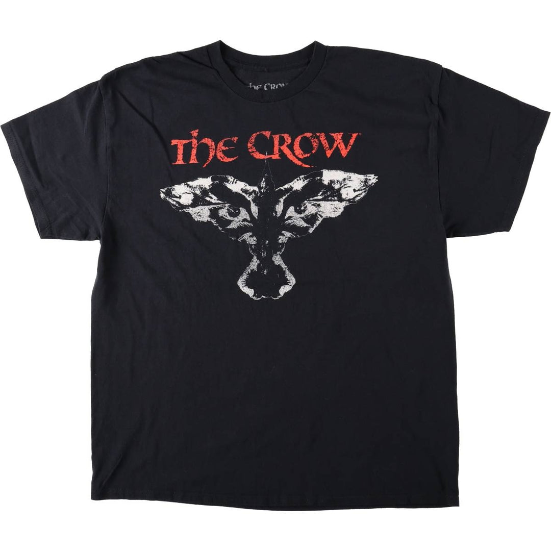 THE CROW Movie T-Shirt (Men's XL equivalent) cotton black type Vintage Second Hand