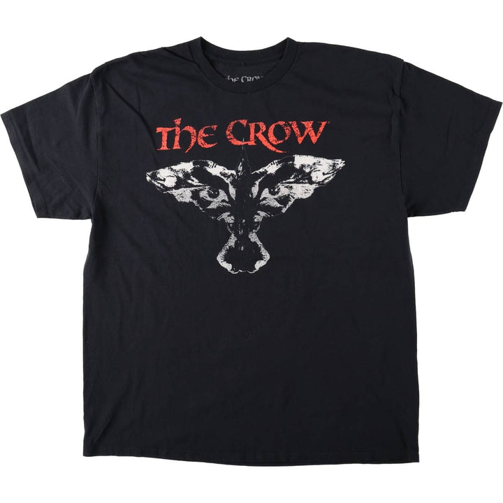 THE CROW Movie T-Shirt (Men's XL equivalent) cotton black type Vintage Second Hand