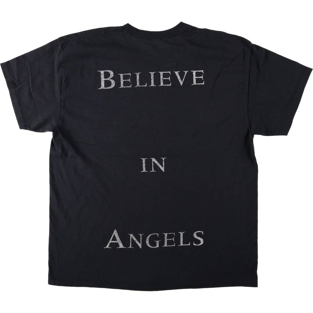 THE CROW Movie T-Shirt (Men's XL equivalent) cotton black type Vintage Second Hand