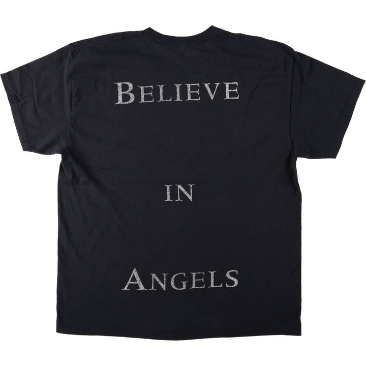 THE CROW Movie T-Shirt (Men's XL equivalent) cotton black type Vintage Second Hand